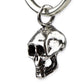 EARRINGS SILVER SKULL