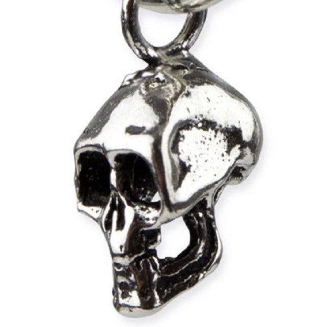 EARRINGS SILVER SKULL
