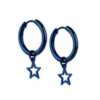 EARRINGS BLUE STAR