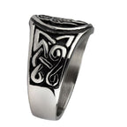 BEAR PAW RING IN STAINLESS STEEL