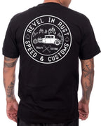 T-shirt Revel in rust