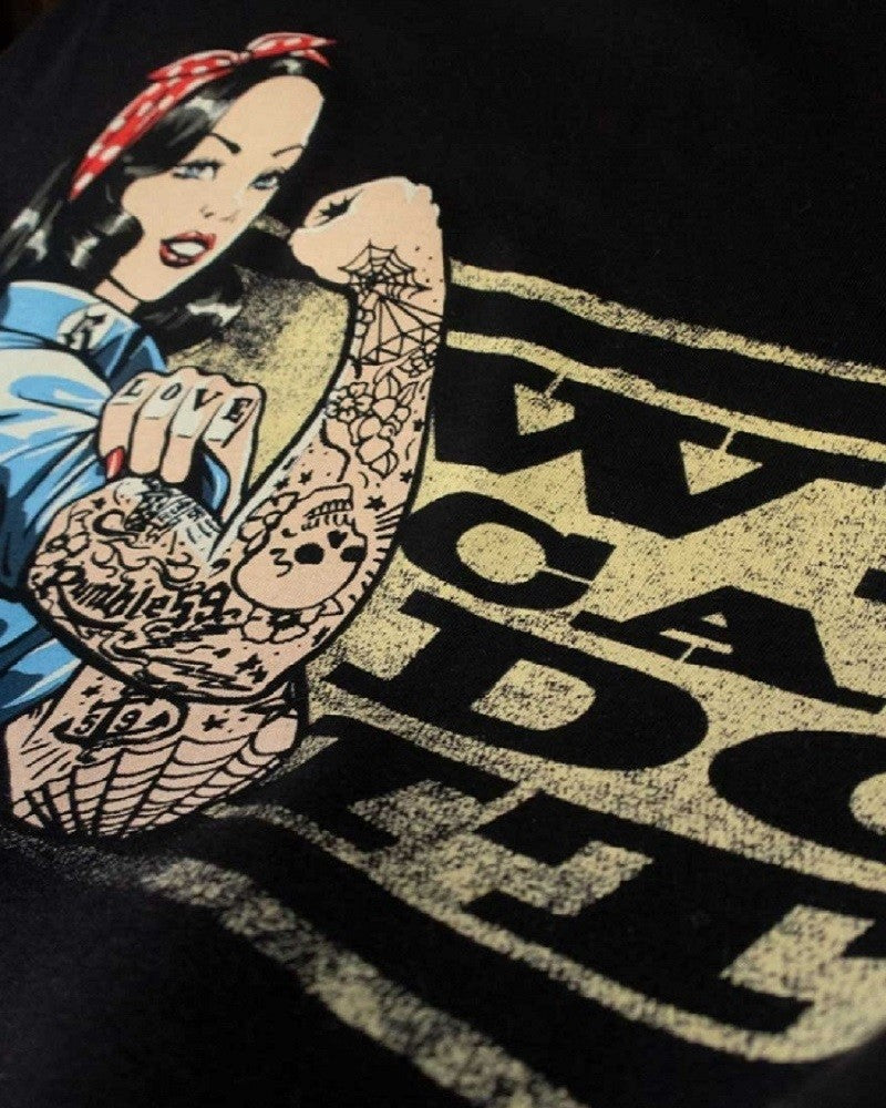 PIN-UP FASHION T-SHIRT WE CAN DO IT