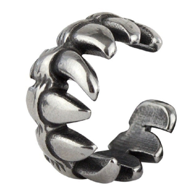 EAR CLIP FANG STAINLESS STEEL