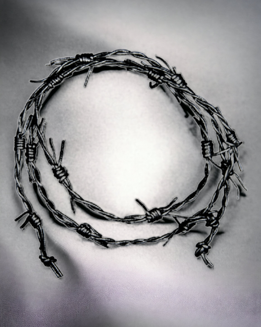 THE MOST GENUINE LEATHER BARBED WIRE