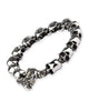 BRACELET STAINLESS STEEL SKULL