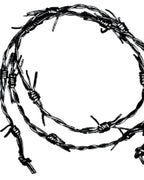 THE MOST GENUINE LEATHER BARBED WIRE
