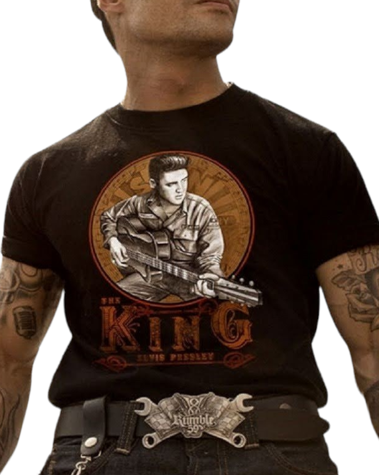 T-SHIRT YOUNG ELVIS PRESLEY