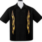 FLAME N HOT BOWLING SHIRT