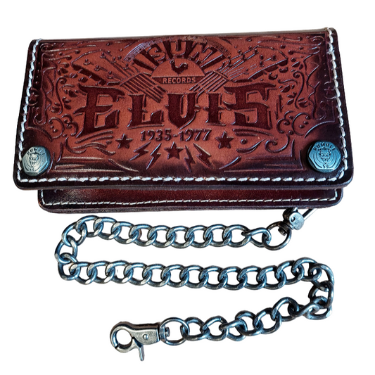 LEATHER WALLET THE KING