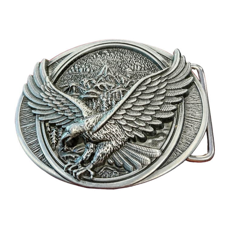 BELT BUCKLE WITH BIG EAGLE