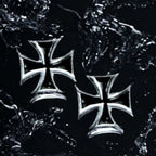 Earrings Iron Cross
