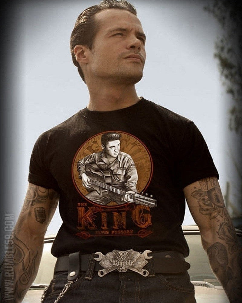 T-SHIRT YOUNG ELVIS PRESLEY