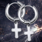 Earrings with Cross