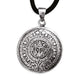 SILVER PENDANT AZTEC CALENDAR