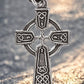 STERLING SILVER PENDANT CELTIC CROSS