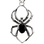 Black Spider Sterling Silver Pendant
