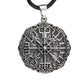 STERLING SILVER PENDANT VIKING COMPASS