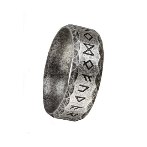 ANTIQUE LOOK RING RUNES