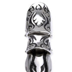 Joint Ring Long Finger Tribal