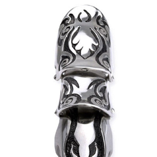 Joint Ring Long Finger Tribal