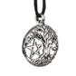 TREE OF LIFE WITH PENTAGRAM SILVER PENDANT