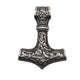 SILVERY HAMMER PENDANT