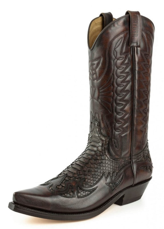 Cowboy boots 1935, dark brown