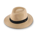 Fedora Classic Wool Felt Hat with Adjustable Inner Band