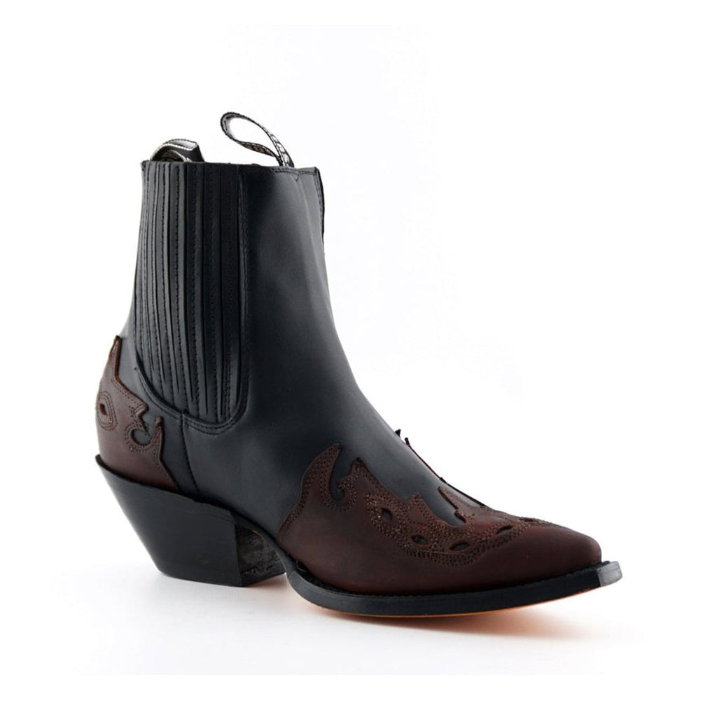 Arizona Lo Mexican Cowboy Ankle Boots - Genuine Leather Handcrafted Boots for Men & Women