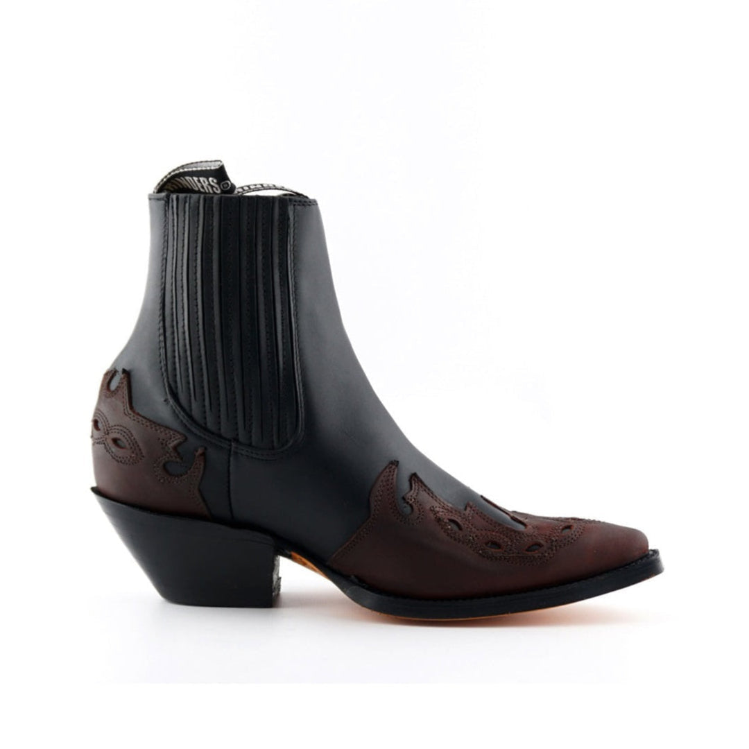 Arizona Lo Mexican Cowboy Ankle Boots - Genuine Leather Handcrafted Boots for Men & Women