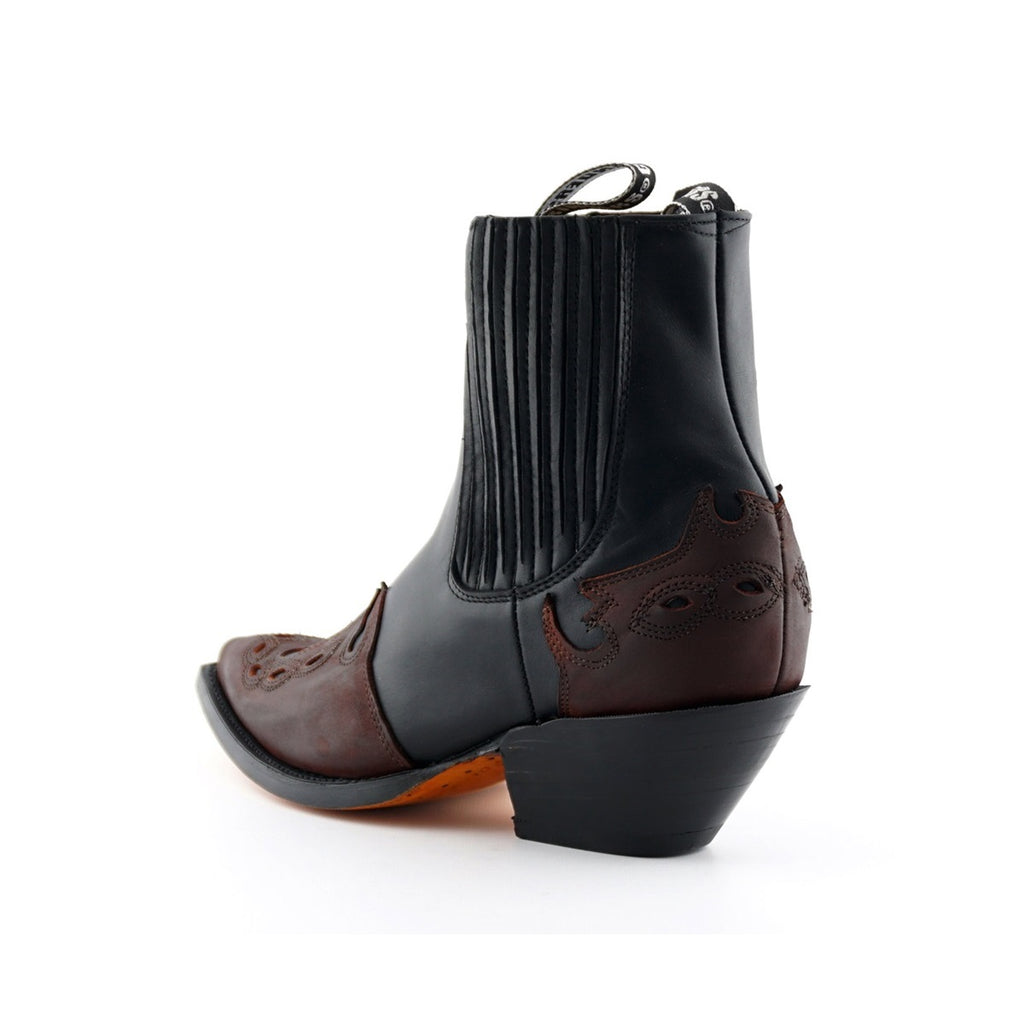 Arizona Lo Mexican Cowboy Ankle Boots - Genuine Leather Handcrafted Boots for Men & Women