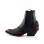 Arizona Lo Mexican Cowboy Ankle Boots - Genuine Leather Handcrafted Boots for Men & Women