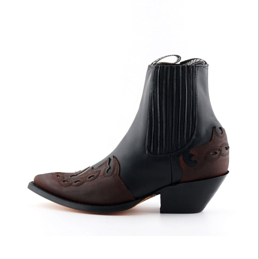 Arizona Lo Mexican Cowboy Ankle Boots - Genuine Leather Handcrafted Boots for Men & Women