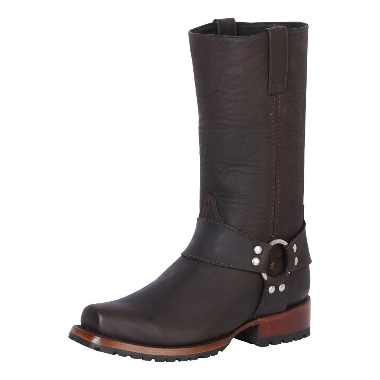 BIKER BOOTS CRAZY DARK