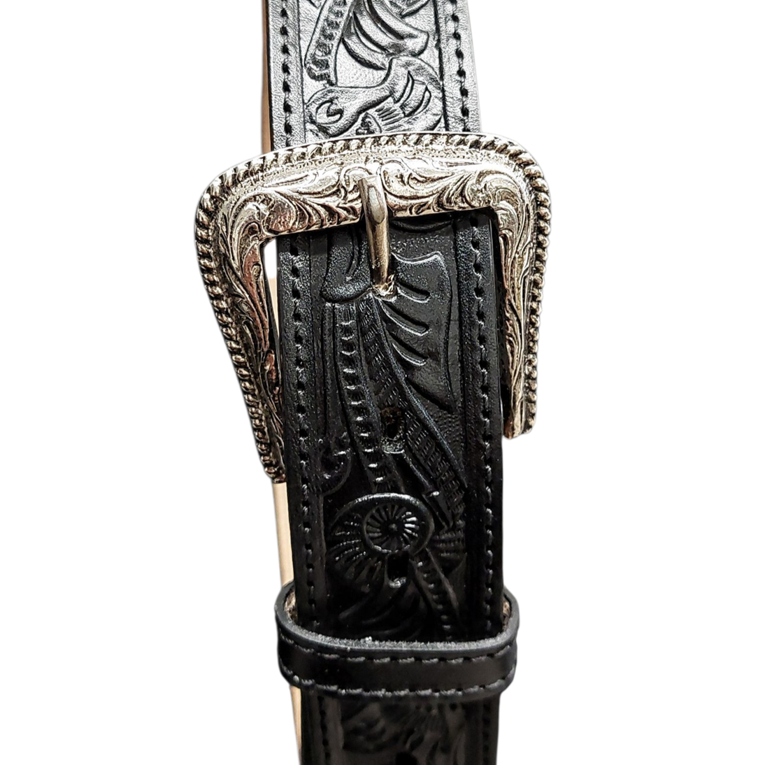 BLACK WESTERN BELT