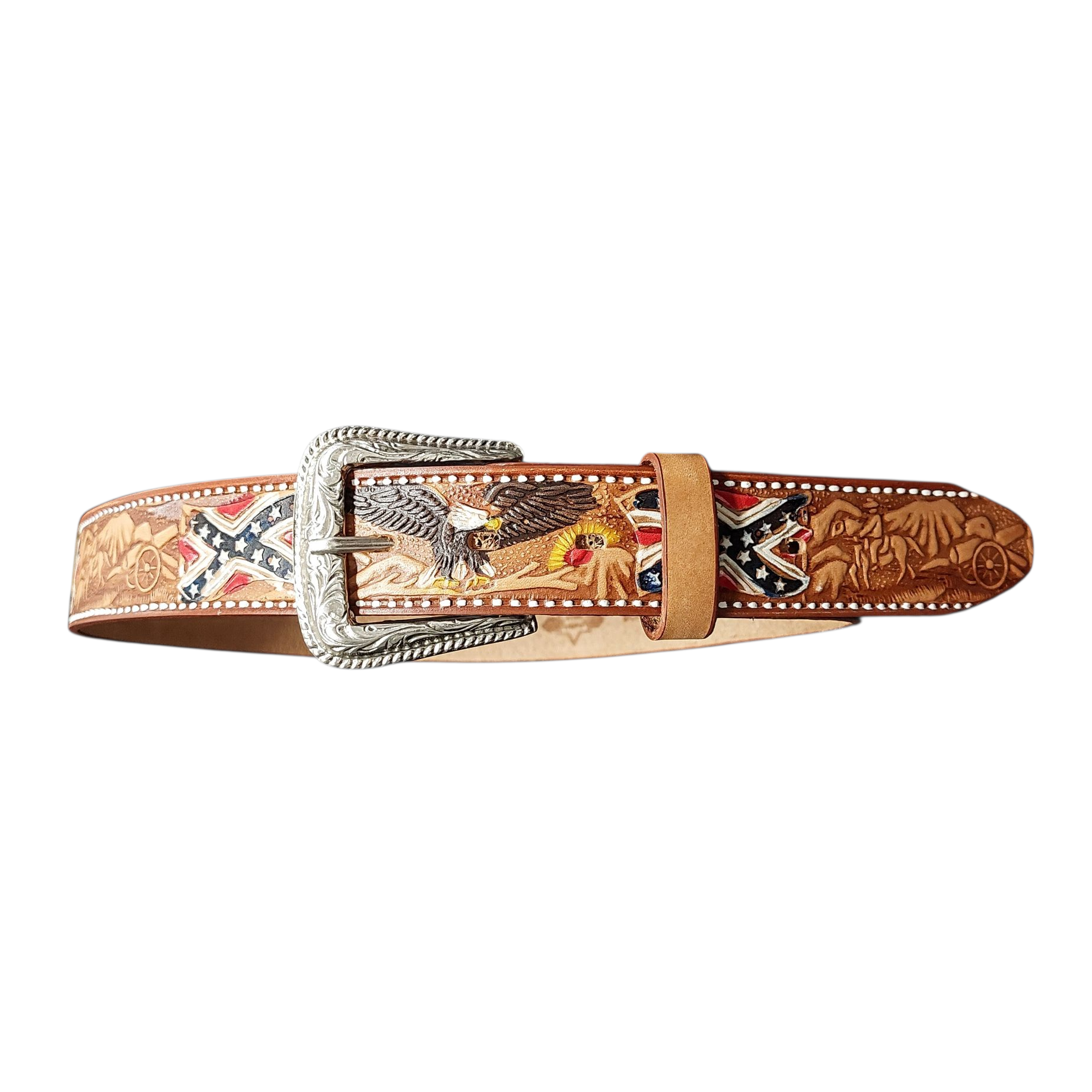 BROWN REBEL BELT