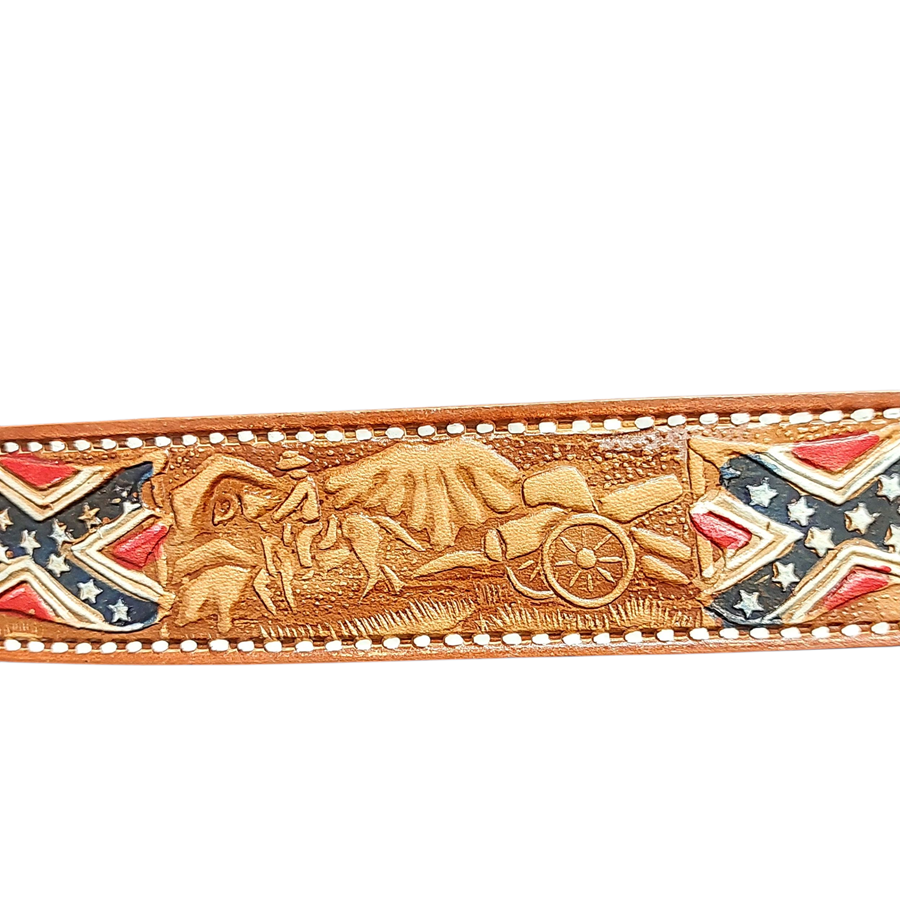 BROWN REBEL BELT