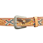 BROWN REBEL BELT