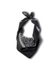 BLACK BANDANA SCARF