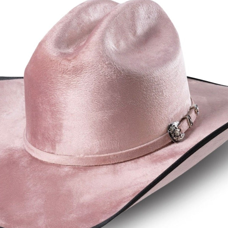 Western hat Belle rose