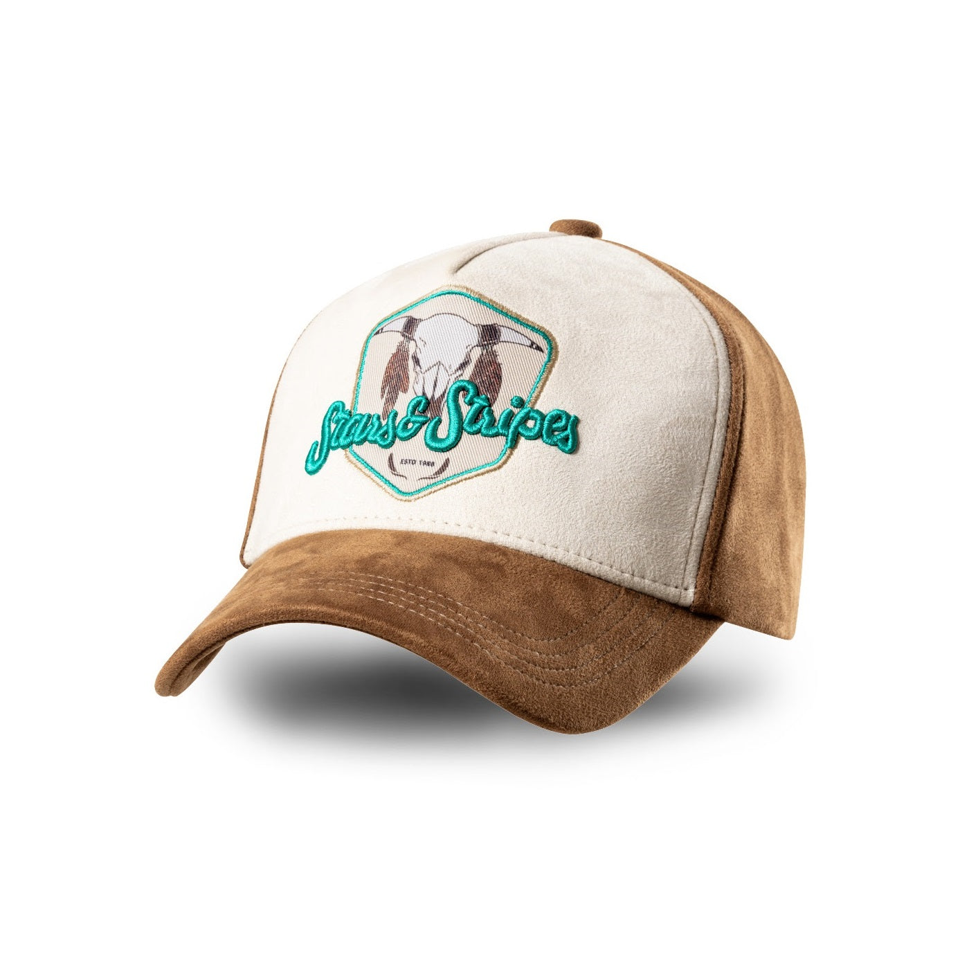 Buffalo Turquoise Western Trucker Cap - Premium Snapback Hat