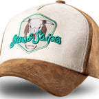 Buffalo Turquoise Western Trucker Cap - Premium Snapback Hat