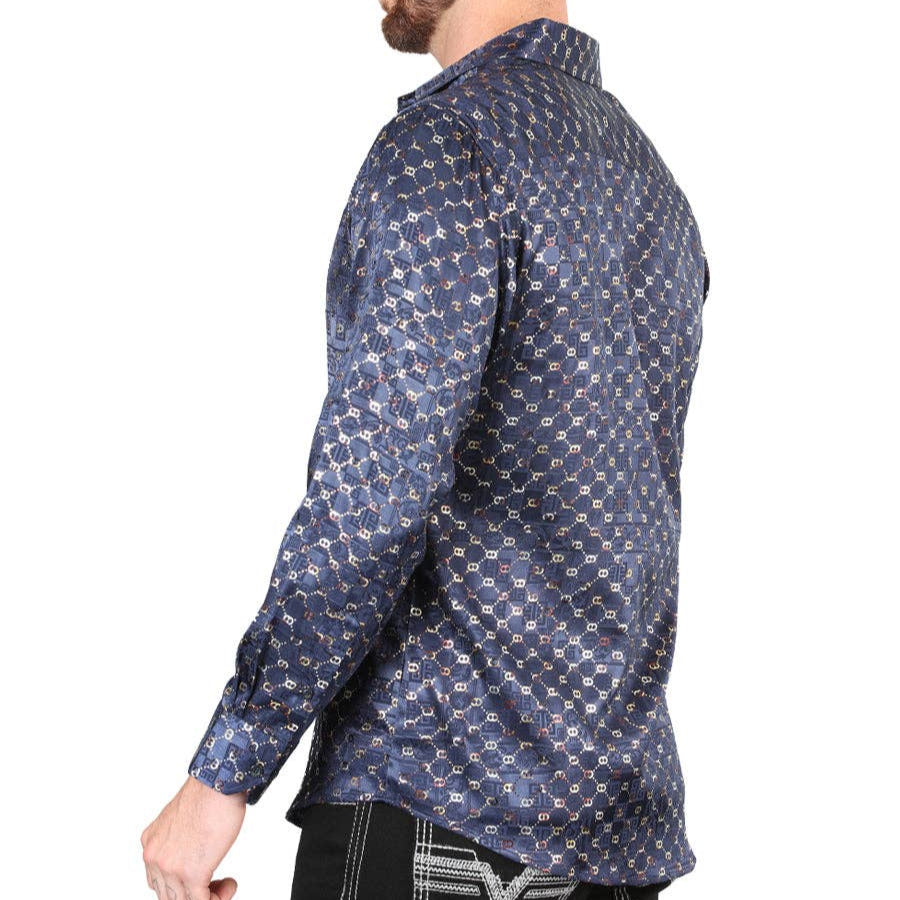 CASUAL LONG SLEEVE SHIRT GOLD