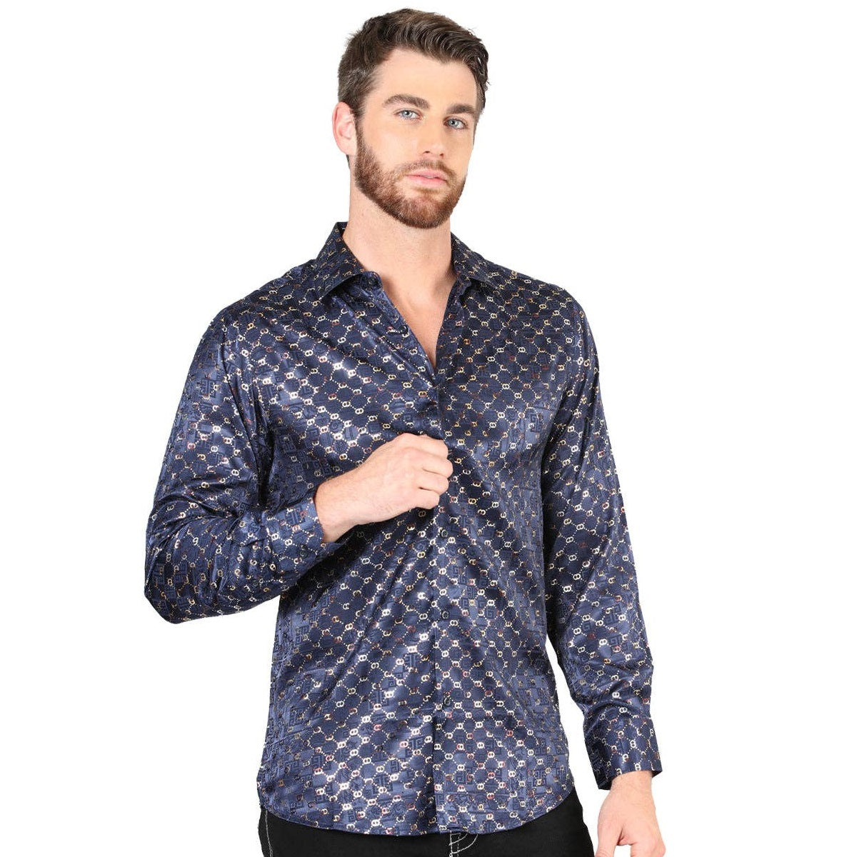 CASUAL LONG SLEEVE SHIRT GOLD