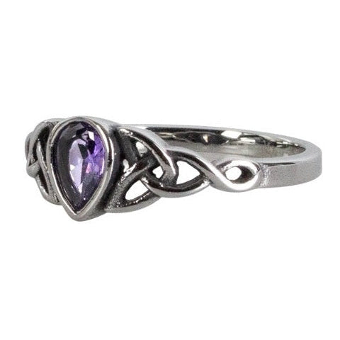 CELTIC DROP STEEL RING