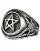 Terasest Sõrmus Keldi Pentagram