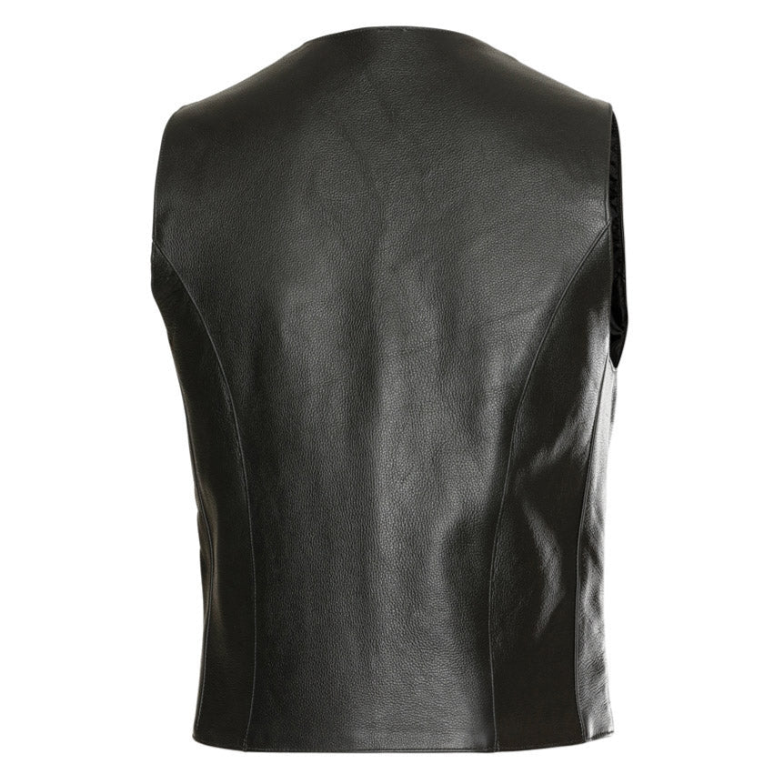 COWHIDE LEATHER WESTERN VEST