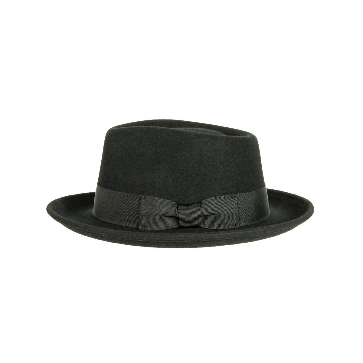 CRUSHABLE WOOL FELT FEDORA HAT NEWARK