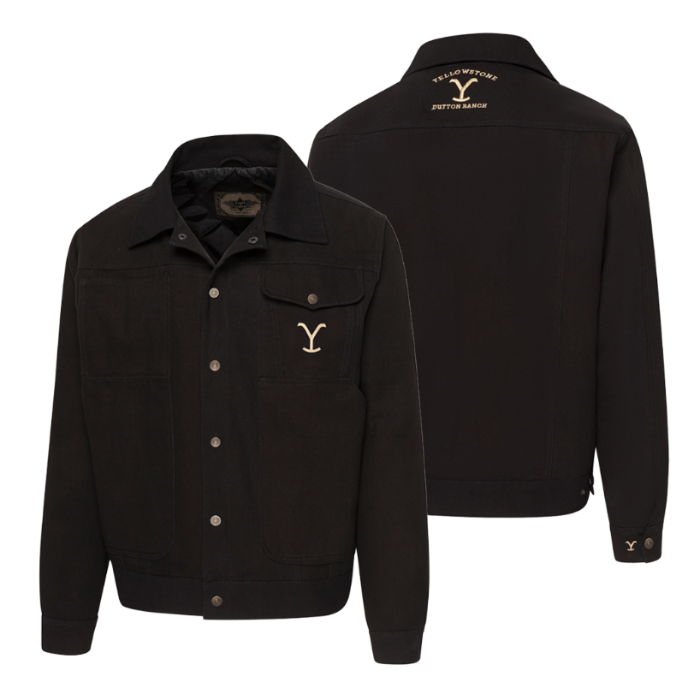 Canvas Jacket Carter - Yellowstone Western Ranch Jacket for Men