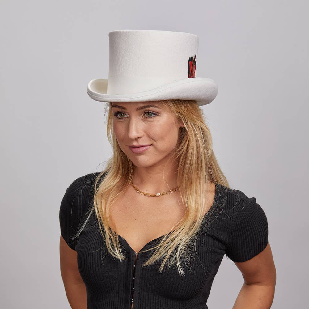 Classic Wool top hat Majestic - Classic Formal Top Hat